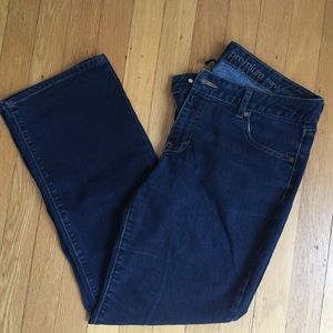 GAP Premium Curvy Straight Jeans - Dark Denim